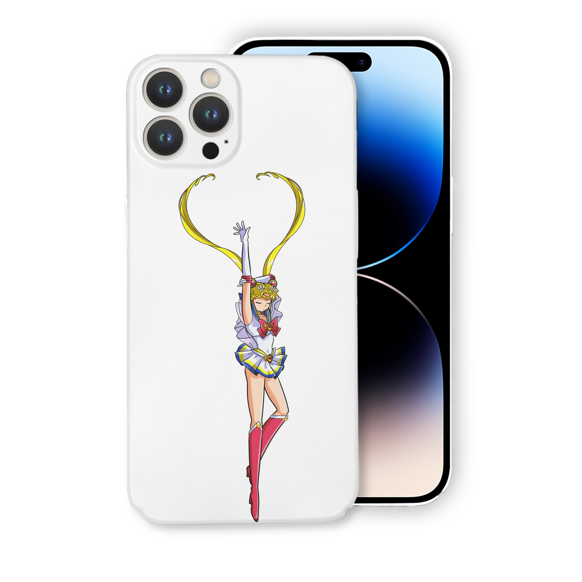 （画像用） 美少女戦士セーラームーン 月野 うさぎ つきの うさぎ Sailor Moon Tsukino Usagi 【iPhone 14シリーズ対応】ハードケース